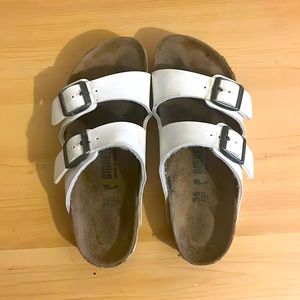 Birkenstock white sandal